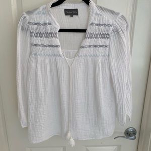Cotton Gauze Michael Stars Shirt (NWOT) - Size XS